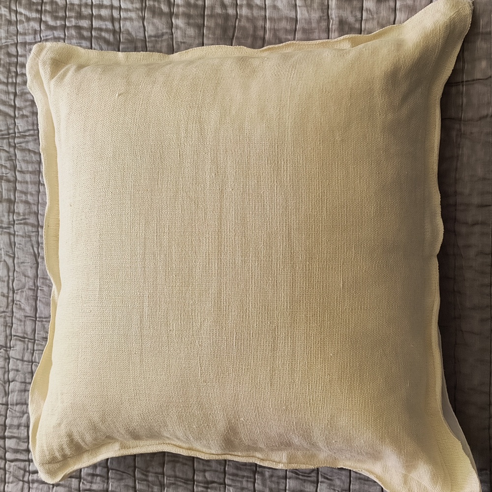 Pottery Barn linen decorative pillow cover 20x20
